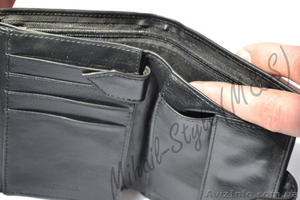 Чёрный кожаный мужской кошелёк werlima с монетницей - <ro>Изображение</ro><ru>Изображение</ru> #10, <ru>Объявление</ru> #1294135