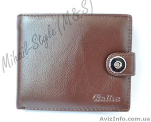 Стильный кожаный мужской кошелёк balisa с множеством отделов - <ro>Изображение</ro><ru>Изображение</ru> #2, <ru>Объявление</ru> #1294146