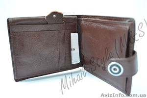 Стильный кожаный мужской кошелёк balisa с множеством отделов - <ro>Изображение</ro><ru>Изображение</ru> #3, <ru>Объявление</ru> #1294146
