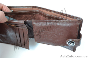 Стильный кожаный мужской кошелёк balisa с множеством отделов - <ro>Изображение</ro><ru>Изображение</ru> #6, <ru>Объявление</ru> #1294146