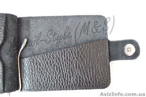 Рифлёный кожаный мужской зажим для купюр ST Leather Accessories - <ro>Изображение</ro><ru>Изображение</ru> #4, <ru>Объявление</ru> #1294182