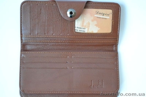 Кожаный мужской кошелёк-визитница DAIQISI с множеством отделов - <ro>Изображение</ro><ru>Изображение</ru> #8, <ru>Объявление</ru> #1294192