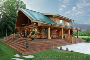 Деревянные дома и сооружения из сруба 