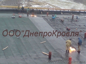 Мягкая кровля: еврорубероид,  наплавляемая кровля в Одессе