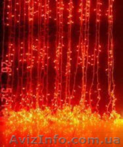 Гирлянда светодиодная «Водопад» 3*3м  620 лампочек - <ro>Изображение</ro><ru>Изображение</ru> #1, <ru>Объявление</ru> #1493481