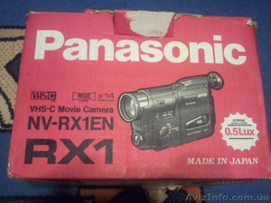 Видеокамера Panasonic NV-RX1 - <ro>Изображение</ro><ru>Изображение</ru> #1, <ru>Объявление</ru> #1495865