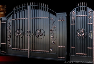 Ворота, двери. калитки из металла - <ro>Изображение</ro><ru>Изображение</ru> #5, <ru>Объявление</ru> #1510317