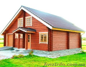 Деревянные дома из сруба Купить еловые срубы  