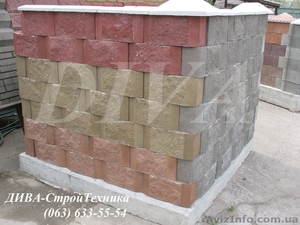 Вибропресс для блоков с декоративной рваной поверхностью цена - <ro>Изображение</ro><ru>Изображение</ru> #3, <ru>Объявление</ru> #1558417