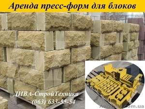 Аренда пресс форм, матрицы для облицовочных блоков рваный камень напрокат - <ro>Изображение</ro><ru>Изображение</ru> #3, <ru>Объявление</ru> #1559700
