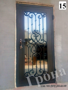 Металлические двери, бронированные двери, входные двери, двери со стеклом - <ro>Изображение</ro><ru>Изображение</ru> #3, <ru>Объявление</ru> #1574094