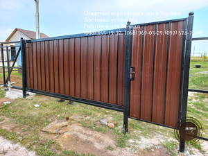 Виготовлення розпашних та відкатних кутих воріт з гарантією  