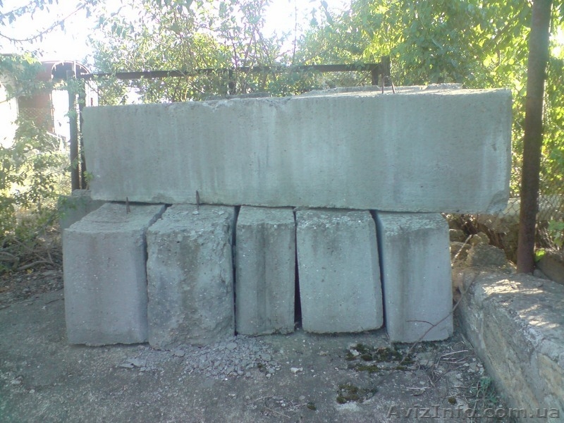 Фундаментные блоки, плиты перекрытия. - <ro>Изображение</ro><ru>Изображение</ru> #2, <ru>Объявление</ru> #73720