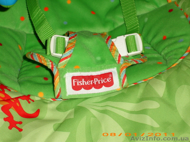 музыкальное кресло-качалка FISHER-PRICE джунгли - <ro>Изображение</ro><ru>Изображение</ru> #3, <ru>Объявление</ru> #139721