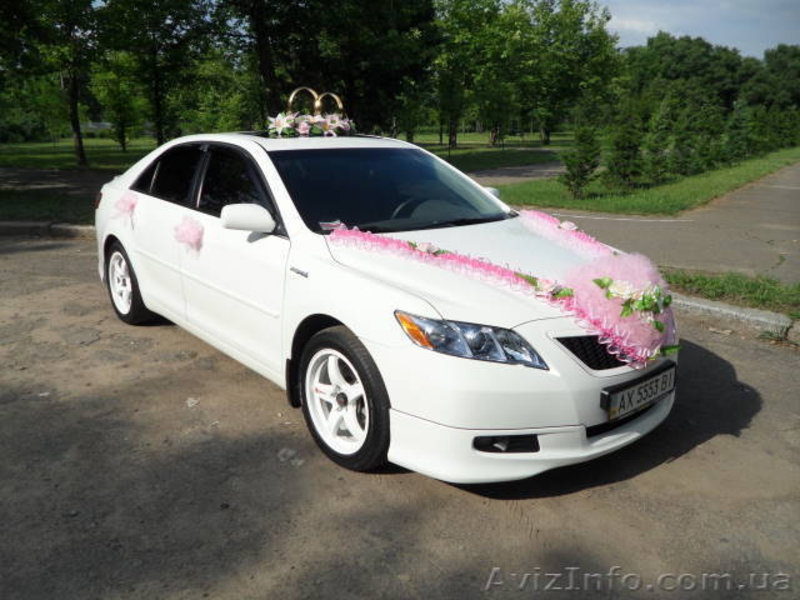 Белоснежные свадебные автомобили Toyota Camry Hybrid и Hyundai Tucson - <ro>Изображение</ro><ru>Изображение</ru> #7, <ru>Объявление</ru> #216366