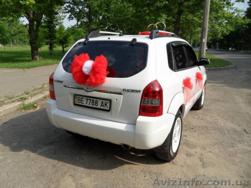 Белоснежные свадебные автомобили Toyota Camry Hybrid и Hyundai Tucson - <ro>Изображение</ro><ru>Изображение</ru> #10, <ru>Объявление</ru> #216366