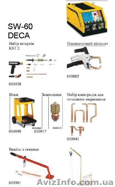 Продам Споттер SW 22 Аппарат точечной сварки.Для правки кузова. - <ro>Изображение</ro><ru>Изображение</ru> #4, <ru>Объявление</ru> #82590