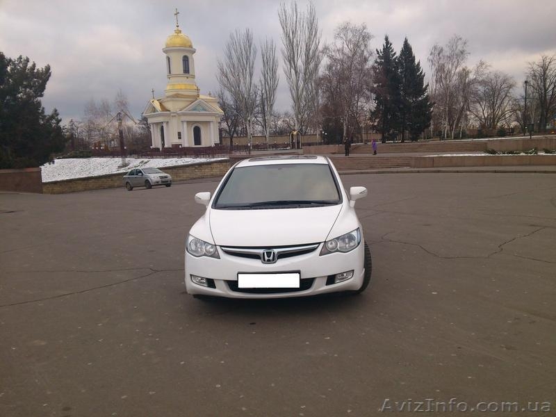 Автомобиль для свадьбы Honda Civic белого цвета - <ro>Изображение</ro><ru>Изображение</ru> #3, <ru>Объявление</ru> #504704