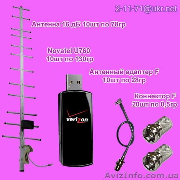 3G комплект для беспроводного интернета: модем Pantech U760 + адаптер + антенна - <ro>Изображение</ro><ru>Изображение</ru> #6, <ru>Объявление</ru> #547351