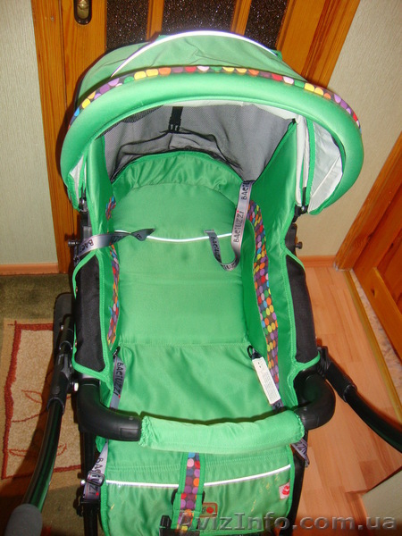 Продам в отличном состоянии коляску Bacuizzi B8.4W - <ro>Изображение</ro><ru>Изображение</ru> #3, <ru>Объявление</ru> #528194