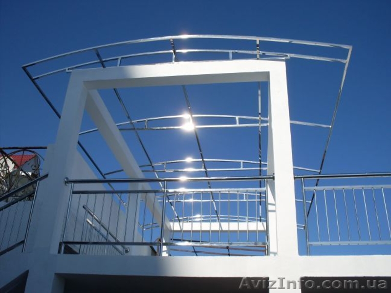 Поручни , перила, лестничные ограждения из нержавеющей стали и стекла. - <ro>Изображение</ro><ru>Изображение</ru> #10, <ru>Объявление</ru> #629170