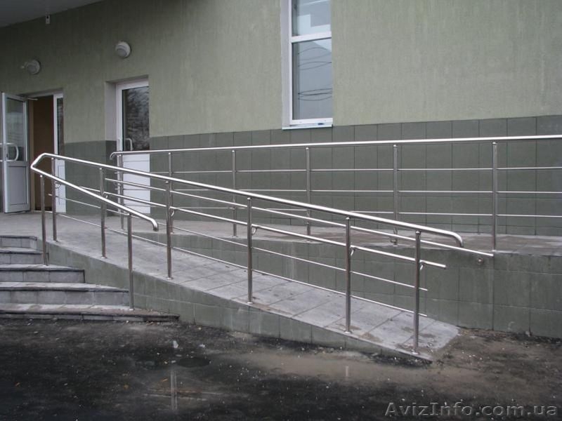 Поручни , перила, лестничные ограждения из нержавеющей стали и стекла. - <ro>Изображение</ro><ru>Изображение</ru> #6, <ru>Объявление</ru> #629170