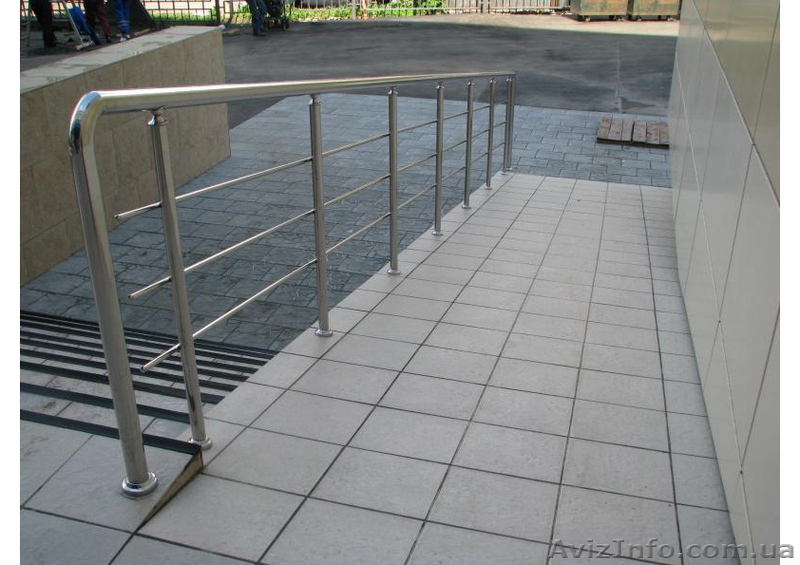 Поручни , перила, лестничные ограждения из нержавеющей стали и стекла. - <ro>Изображение</ro><ru>Изображение</ru> #7, <ru>Объявление</ru> #629170