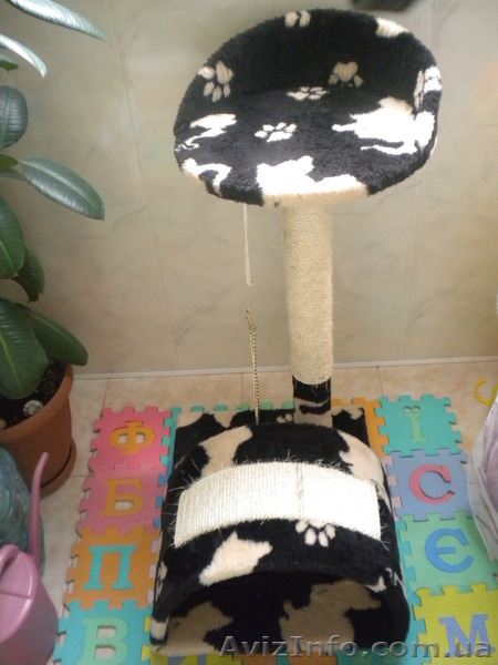 отличный двухэтажный домик для кота - <ro>Изображение</ro><ru>Изображение</ru> #4, <ru>Объявление</ru> #682307