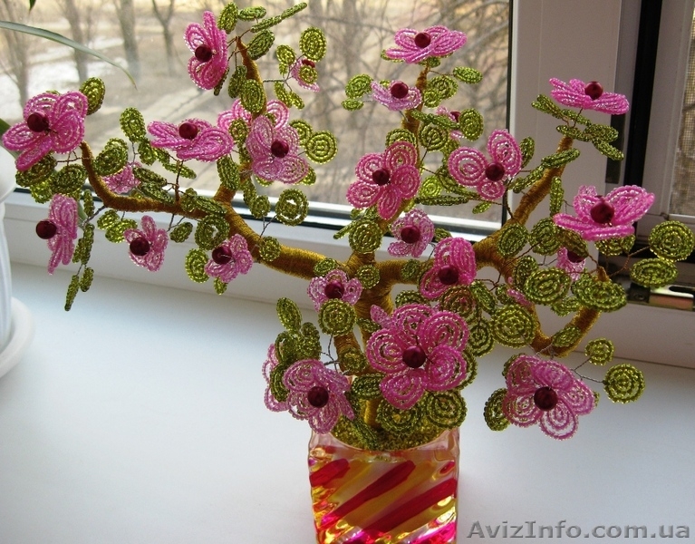 Дерево из бисера - отличный подарок  - <ro>Изображение</ro><ru>Изображение</ru> #5, <ru>Объявление</ru> #741284