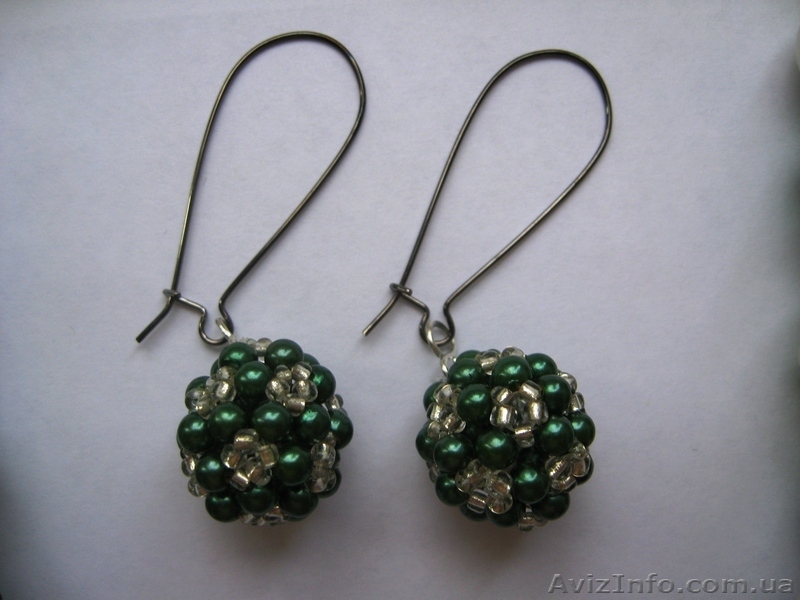 Набор из бисера Серьги, Бусы, Браслет - <ro>Изображение</ro><ru>Изображение</ru> #5, <ru>Объявление</ru> #741280