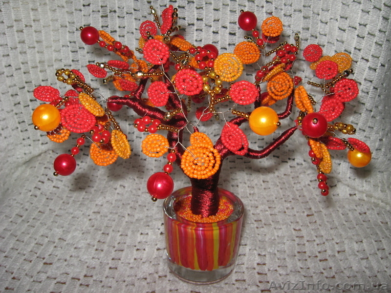 Дерево из бисера - отличный подарок  - <ro>Изображение</ro><ru>Изображение</ru> #8, <ru>Объявление</ru> #741284