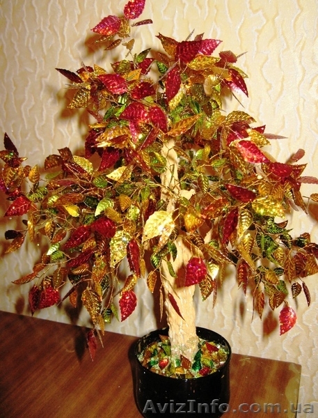 Дерево из бисера - отличный подарок  - <ro>Изображение</ro><ru>Изображение</ru> #6, <ru>Объявление</ru> #741284