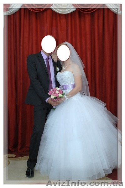 Свадебное платье б/у продаю или сдаю в прокат - <ro>Изображение</ro><ru>Изображение</ru> #3, <ru>Объявление</ru> #768218