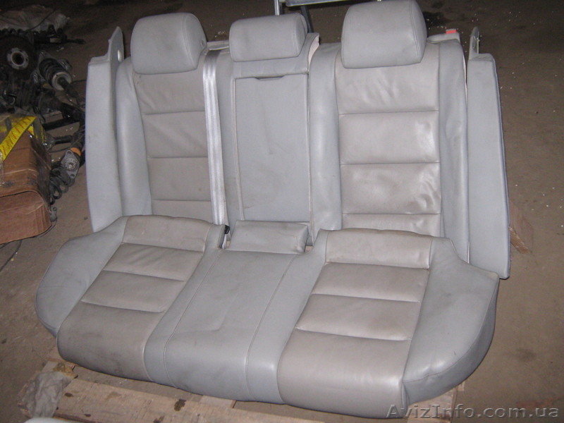 Салон Audi А4 серая кожа - <ro>Изображение</ro><ru>Изображение</ru> #6, <ru>Объявление</ru> #810446