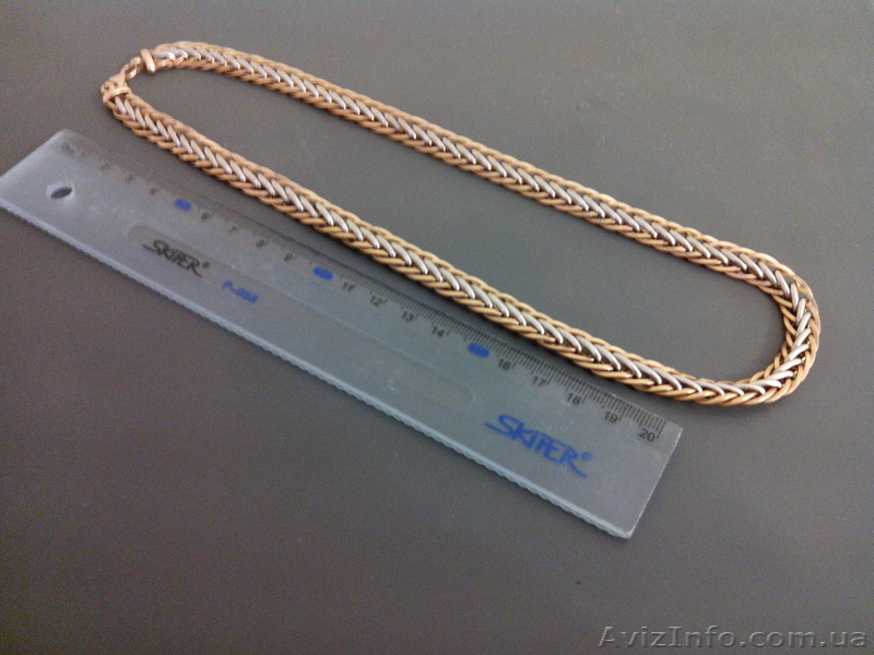 Золотая цепочка 51х1 см - <ro>Изображение</ro><ru>Изображение</ru> #4, <ru>Объявление</ru> #869058