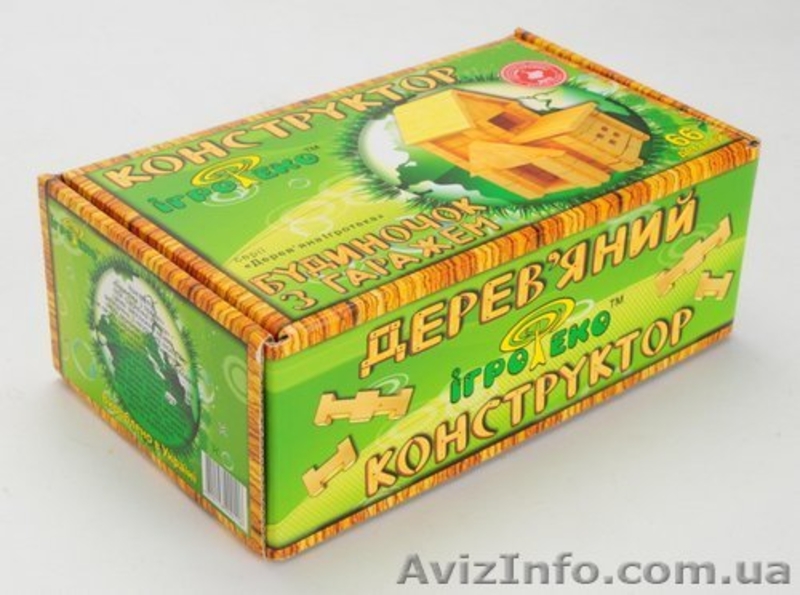 Конструктор "Домик с гаражом" ТМ Игротеко - <ro>Изображение</ro><ru>Изображение</ru> #4, <ru>Объявление</ru> #951428