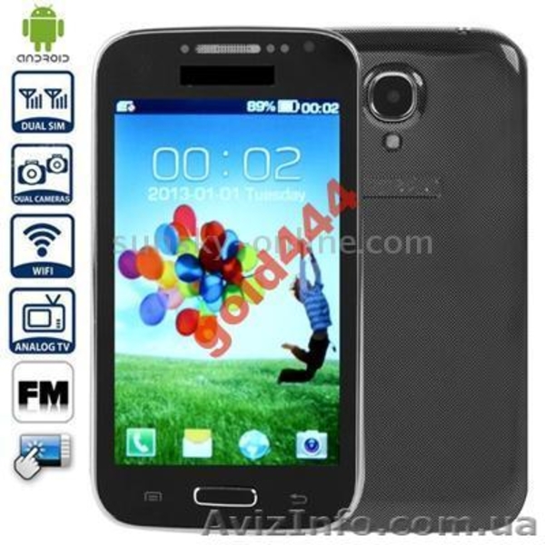 Samsung S4 (копия )i9500 - <ro>Изображение</ro><ru>Изображение</ru> #3, <ru>Объявление</ru> #965256