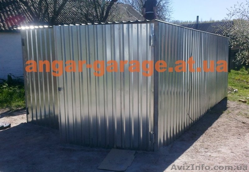металлический различных размеров гараж сборно-разборной - <ro>Изображение</ro><ru>Изображение</ru> #3, <ru>Объявление</ru> #1039517