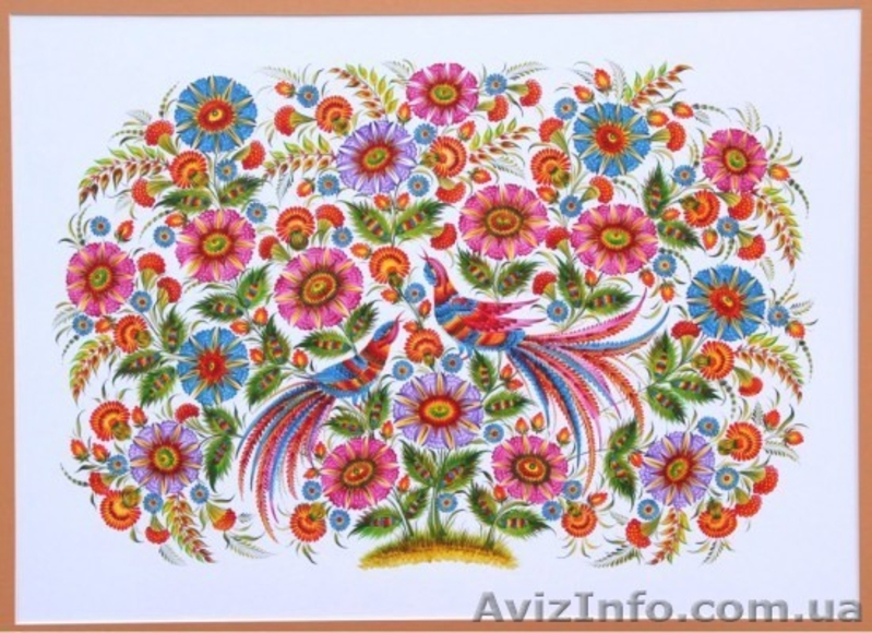 Петриковская роспись. Обучение в Николаеве. - <ro>Изображение</ro><ru>Изображение</ru> #3, <ru>Объявление</ru> #1043159