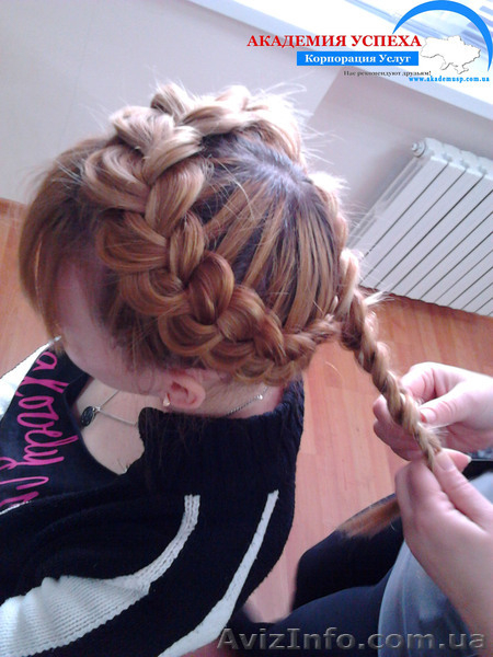  Курсы парикмахеров. Плетение косичек на волосах. Обучение в Николаеве. - <ro>Изображение</ro><ru>Изображение</ru> #5, <ru>Объявление</ru> #1043129