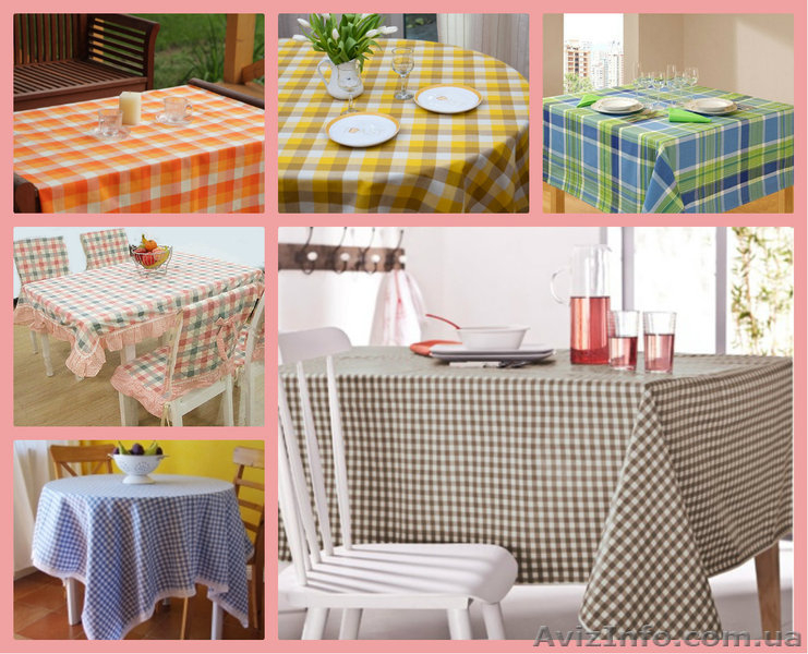 Скатерти в клетку для ресторанов и кафе - <ro>Изображение</ro><ru>Изображение</ru> #6, <ru>Объявление</ru> #1123249
