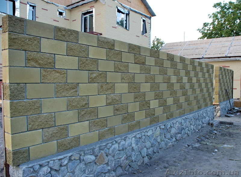 Блок декоративный колотый заборный  Облицовочный блок колотый купить  - <ro>Изображение</ro><ru>Изображение</ru> #8, <ru>Объявление</ru> #1228709