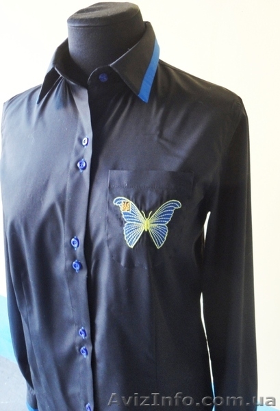 Вышиванка деловая с вышитой тесьмой - <ro>Изображение</ro><ru>Изображение</ru> #8, <ru>Объявление</ru> #1232523