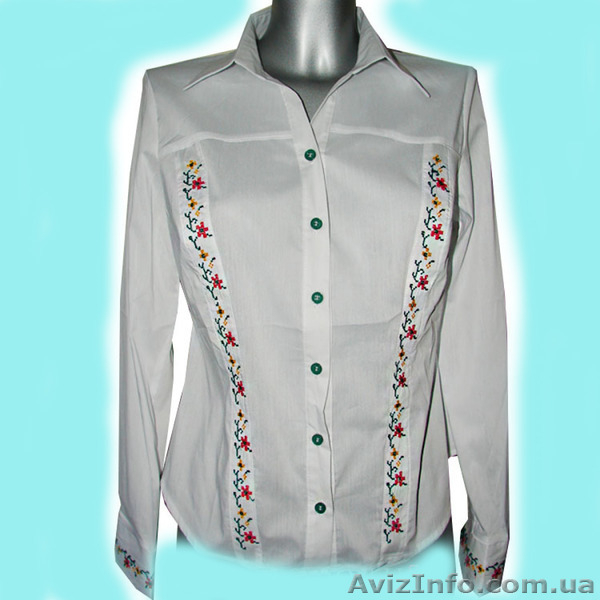 Вышиванка деловая с вышитой тесьмой - <ro>Изображение</ro><ru>Изображение</ru> #3, <ru>Объявление</ru> #1232523