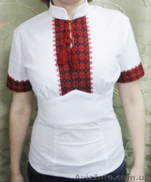 Вышиванка деловая с вышитой тесьмой - <ro>Изображение</ro><ru>Изображение</ru> #9, <ru>Объявление</ru> #1232523