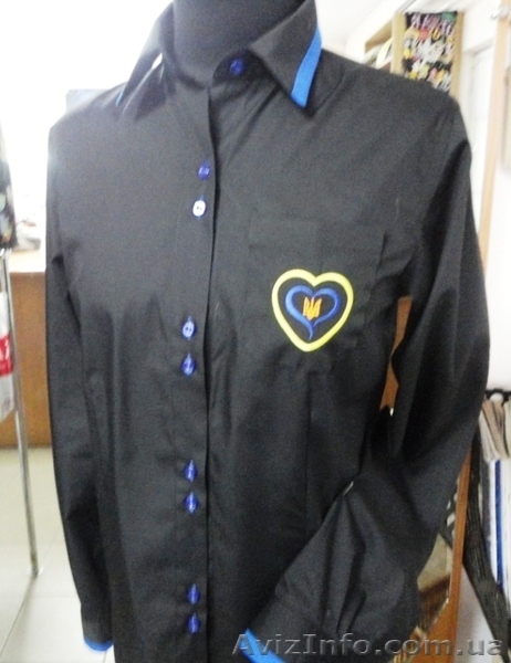 Вышиванка деловая с вышитой тесьмой - <ro>Изображение</ro><ru>Изображение</ru> #4, <ru>Объявление</ru> #1232523