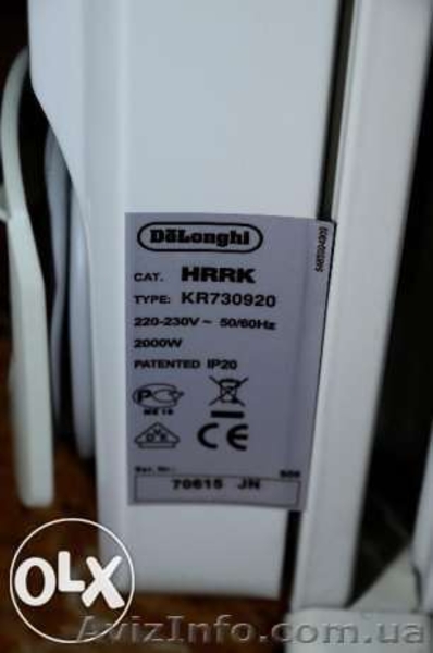 Продается обогреватель Delonghi KR 730920 - <ro>Изображение</ro><ru>Изображение</ru> #4, <ru>Объявление</ru> #1258575