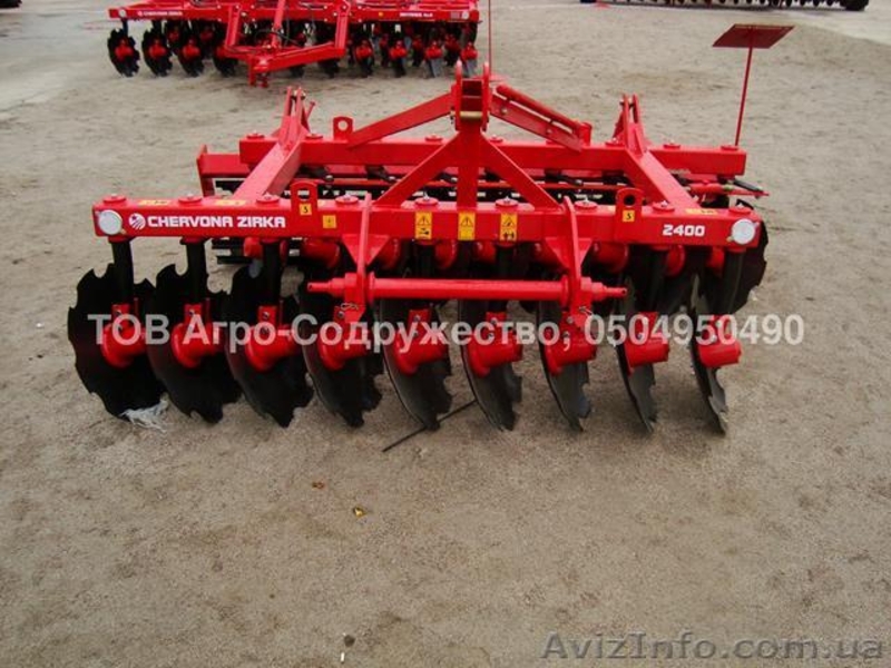  Бороны дисковые Паллада 2 - 6 метров, Червона Зирка - <ro>Изображение</ro><ru>Изображение</ru> #1, <ru>Объявление</ru> #1017473