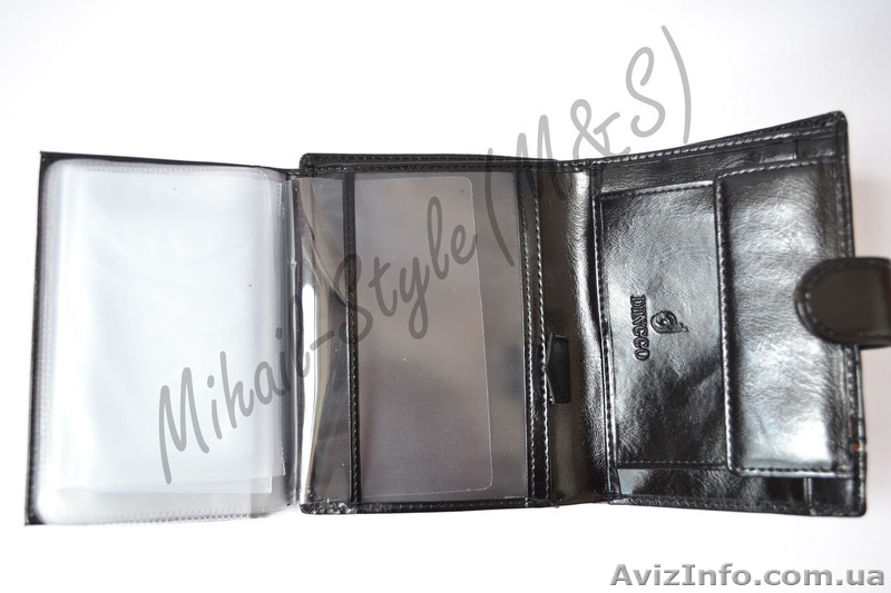 Стильное кожаное мужское портмоне Dingo на кнопке - <ro>Изображение</ro><ru>Изображение</ru> #4, <ru>Объявление</ru> #1294151