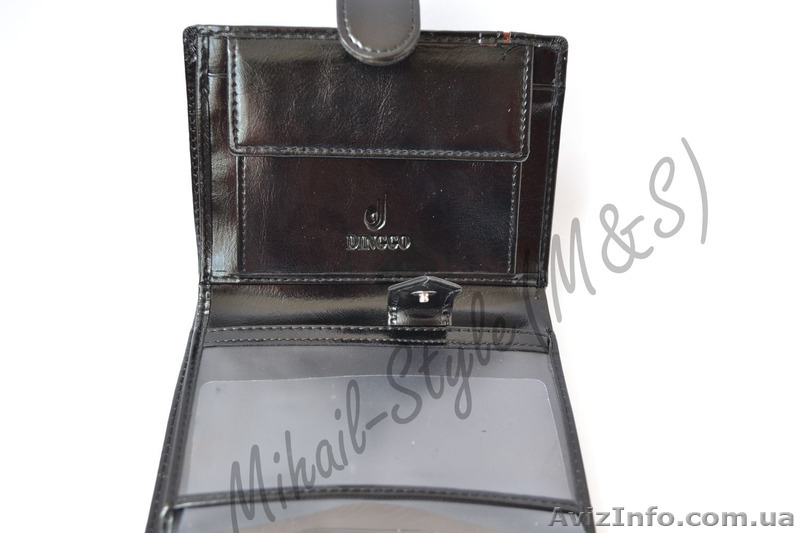 Стильное кожаное мужское портмоне Dingo на кнопке - <ro>Изображение</ro><ru>Изображение</ru> #5, <ru>Объявление</ru> #1294151